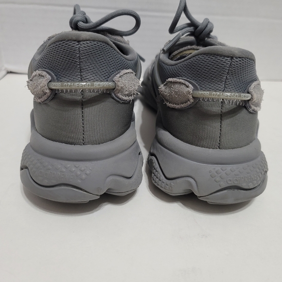 Adidas Juniors Osweego Sneakers Triple Gray IG1035 Size 5 - Picture 4 of 11